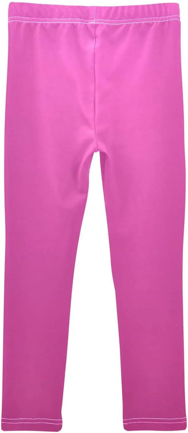 J JOYSAY Yellow Pink Gradient Girls Leggings Girls Printed LeggingsYoga Pants