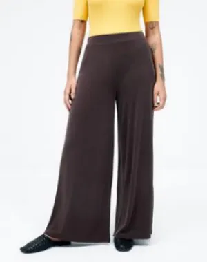 Surkana wide leg trousers brown