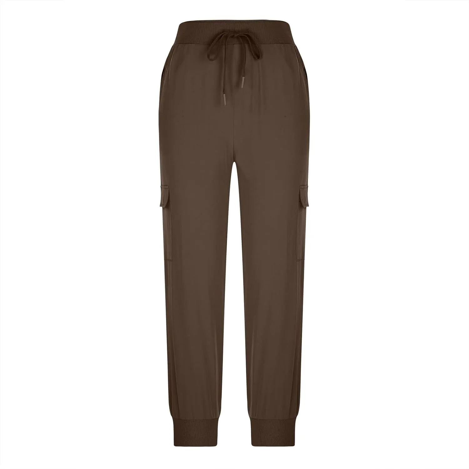 Women's Cargo Joggers Lightweight Quick Dry Hiking Pants Athletic Lounge Casual Travel Petite/Regular/Tall
